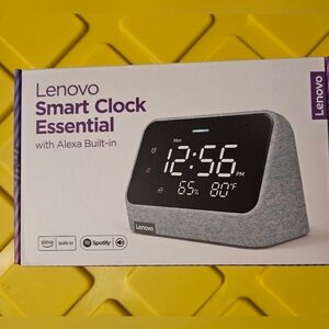 Lenovo Smart Clock Essential with Alexa built-in